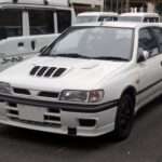 White Nissan Pulsar GTI-R RNN14 front three-quarter view