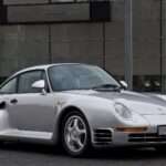 Porsche 959 front three-quarter view