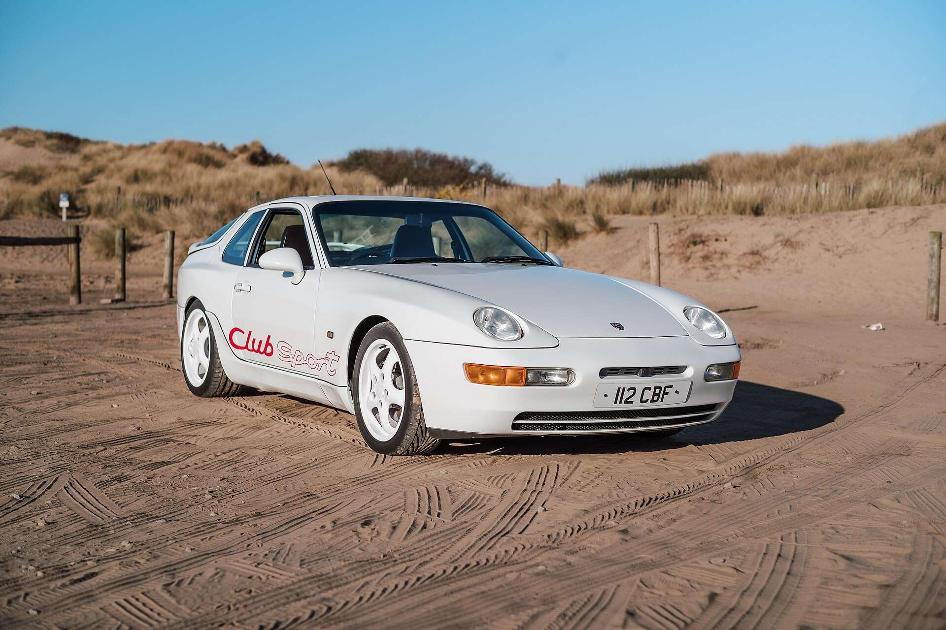 Porsche 968 Club Sport front three-quarter view