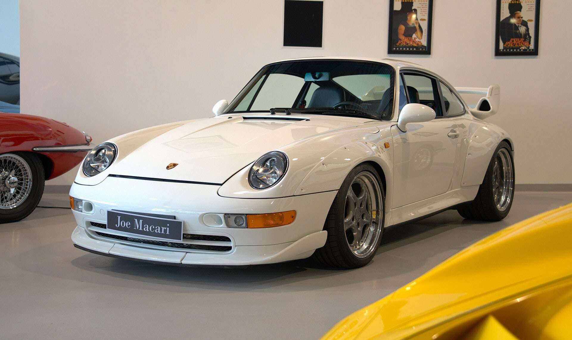 White 1997 Porsche 911 993 GT2