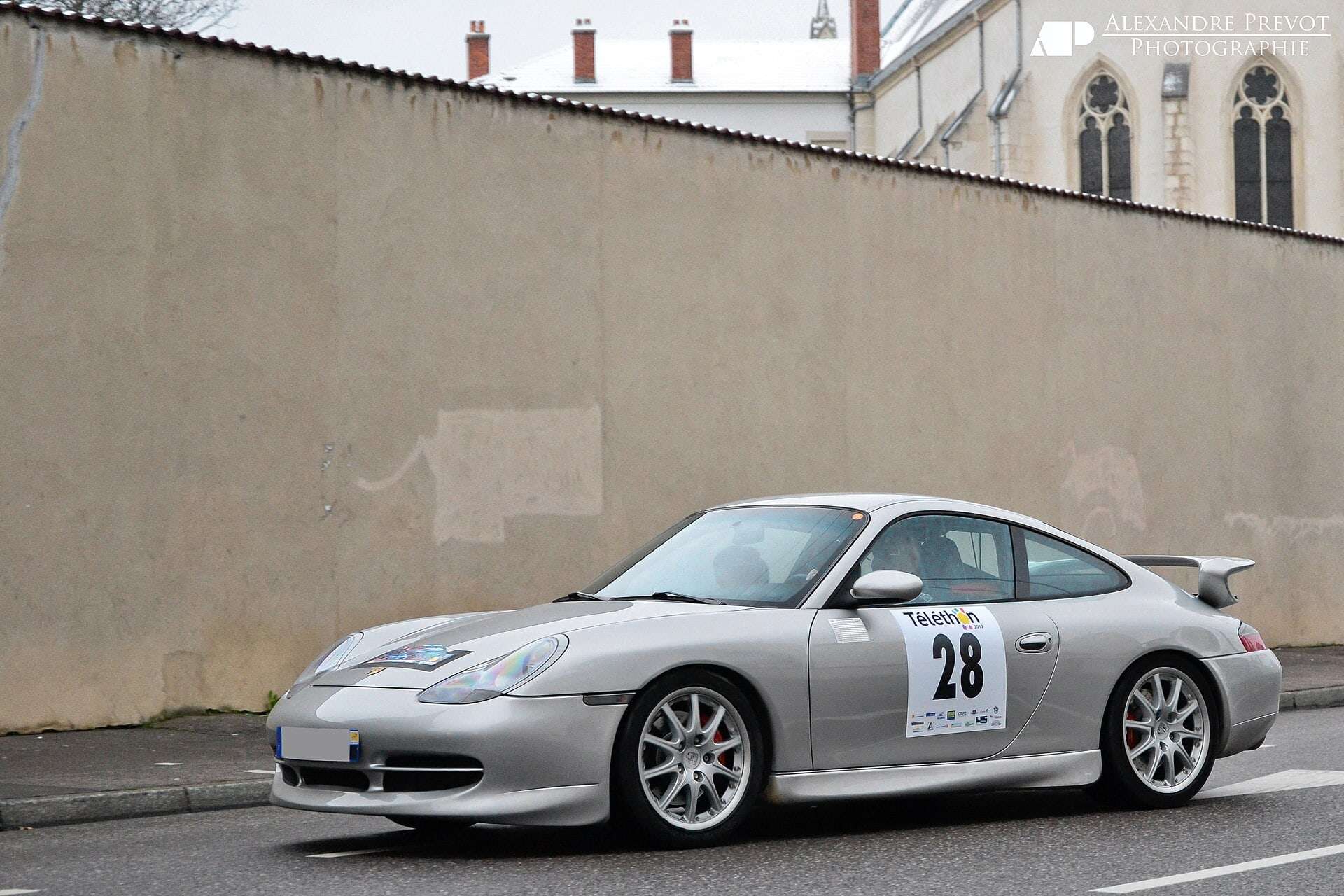 Porsche 911 996 GT3 side profile