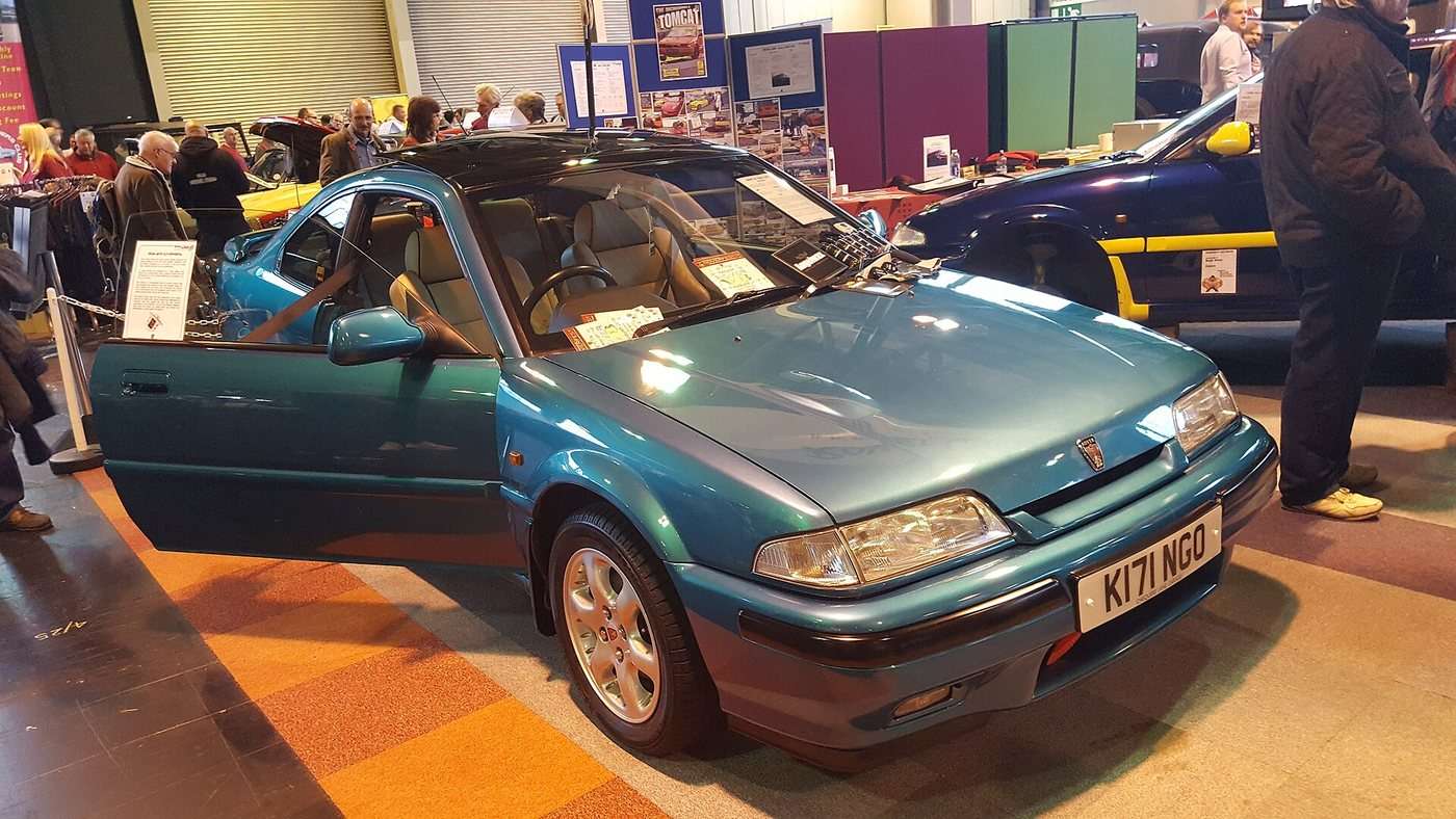 1993 blue Rover 220 Coupé Turbo