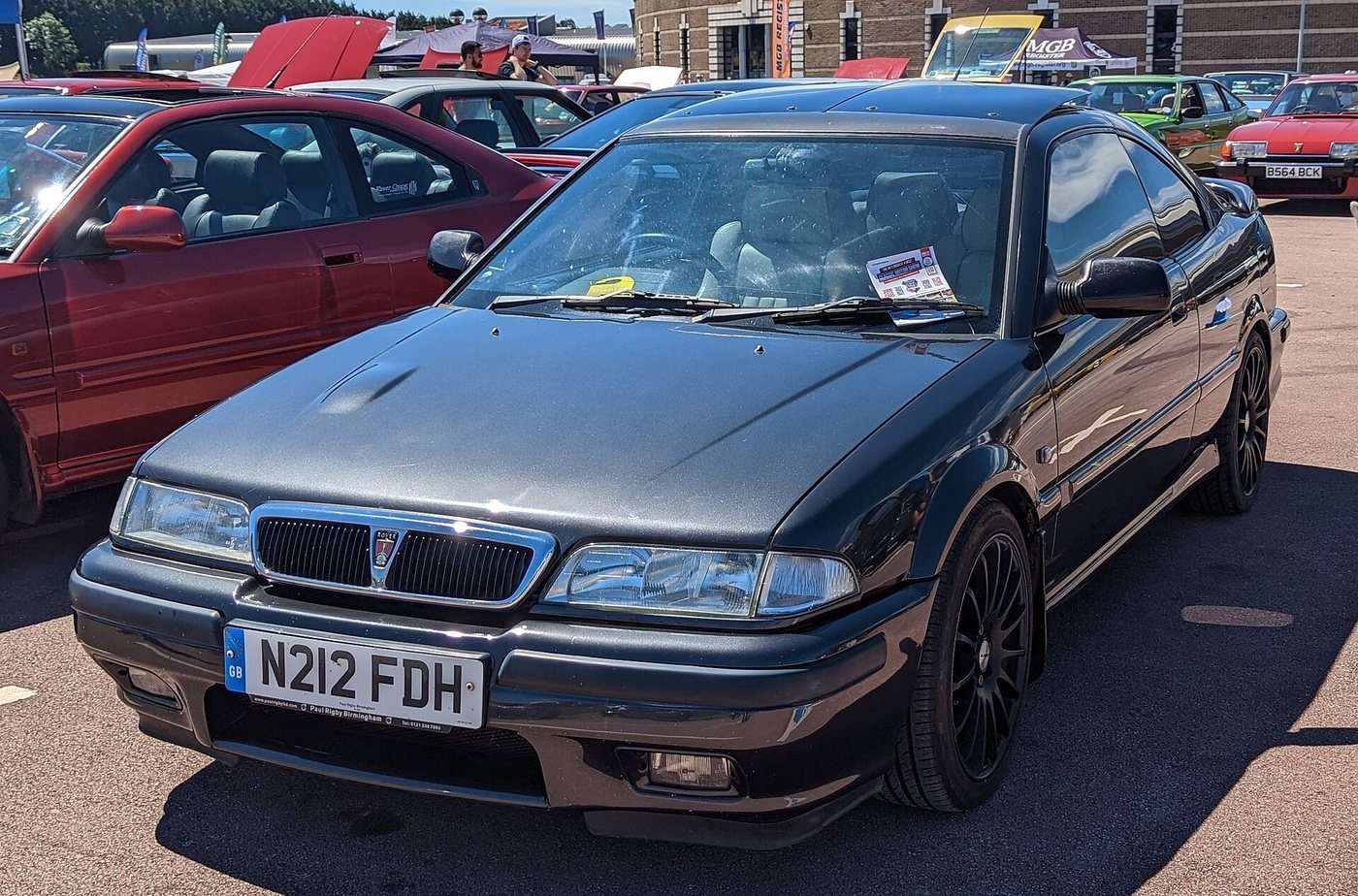 1995 Rover 220 Turbo Coupé front view