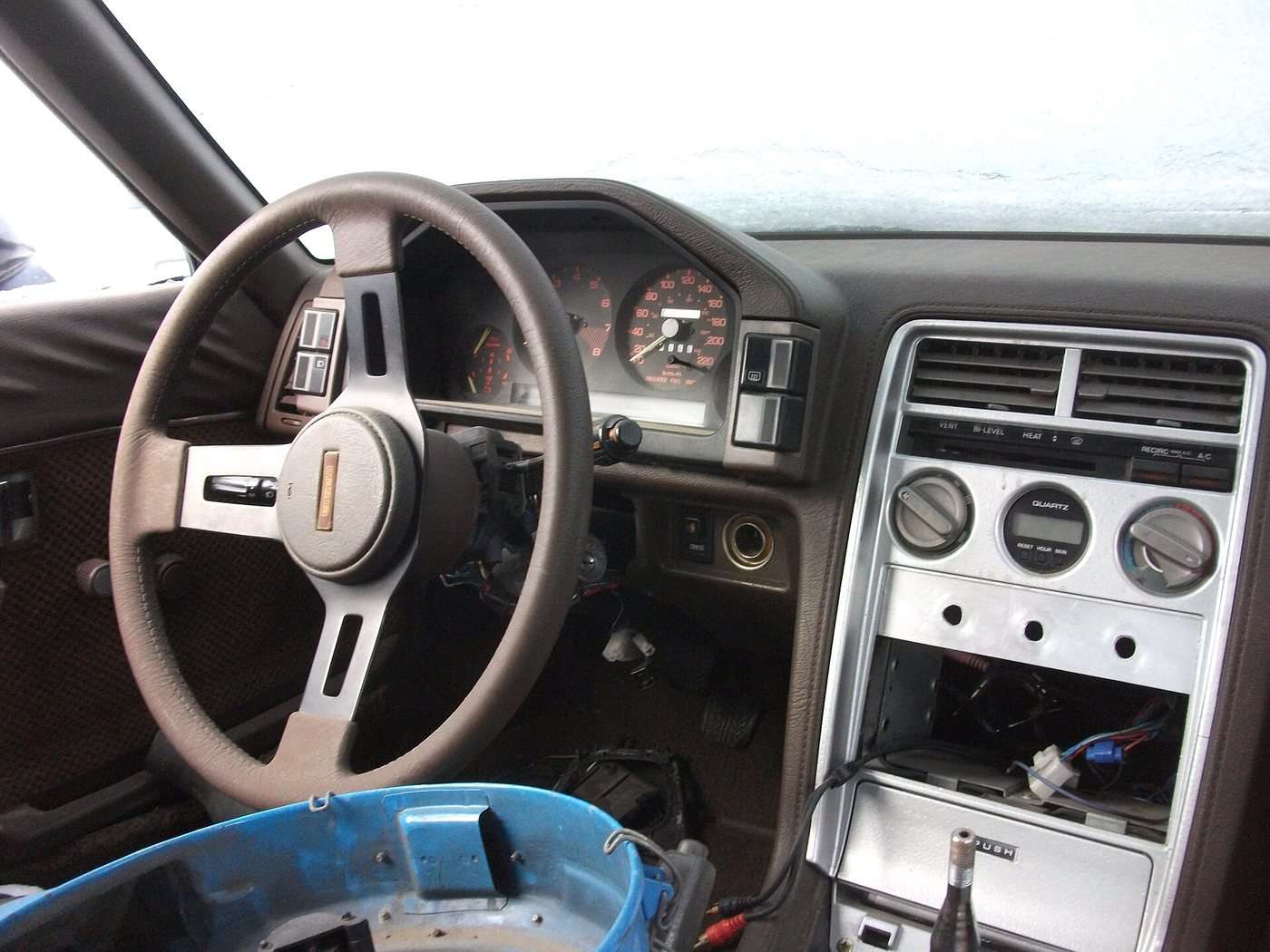 First-generation Mazda RX-7 dashboard