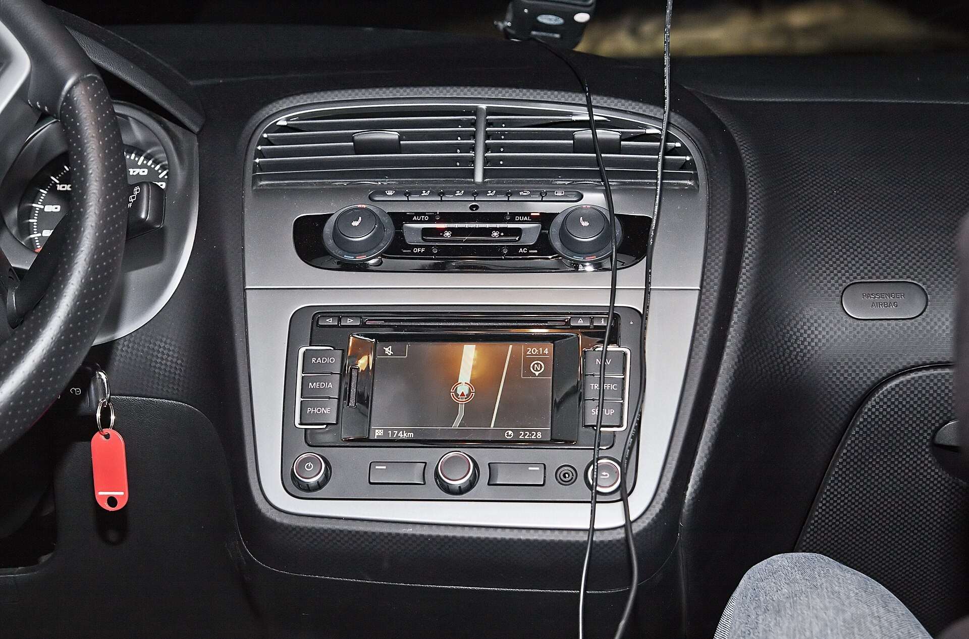 SEAT Altea Freetrack dashboard