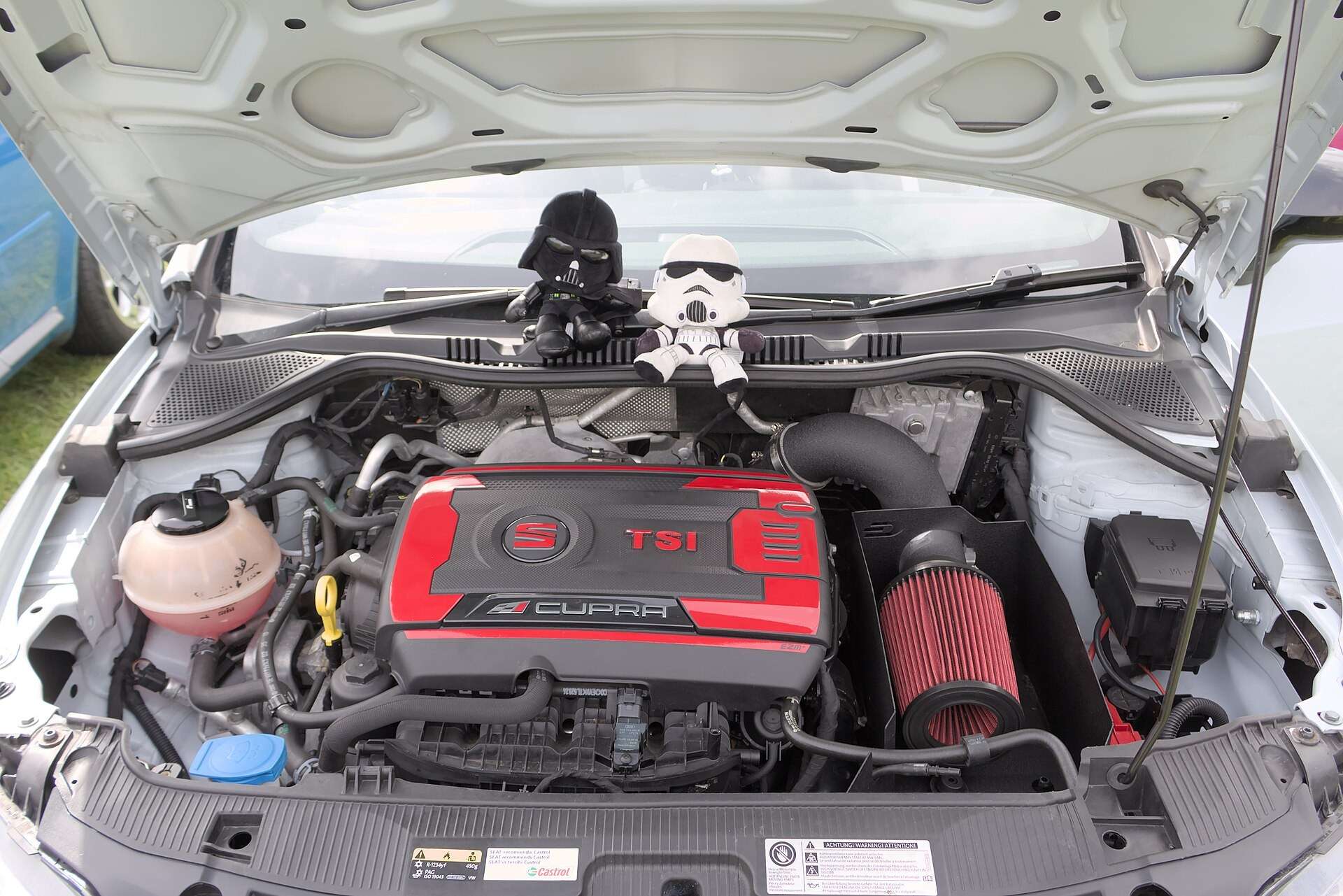 SEAT Ibiza Cupra engine bay