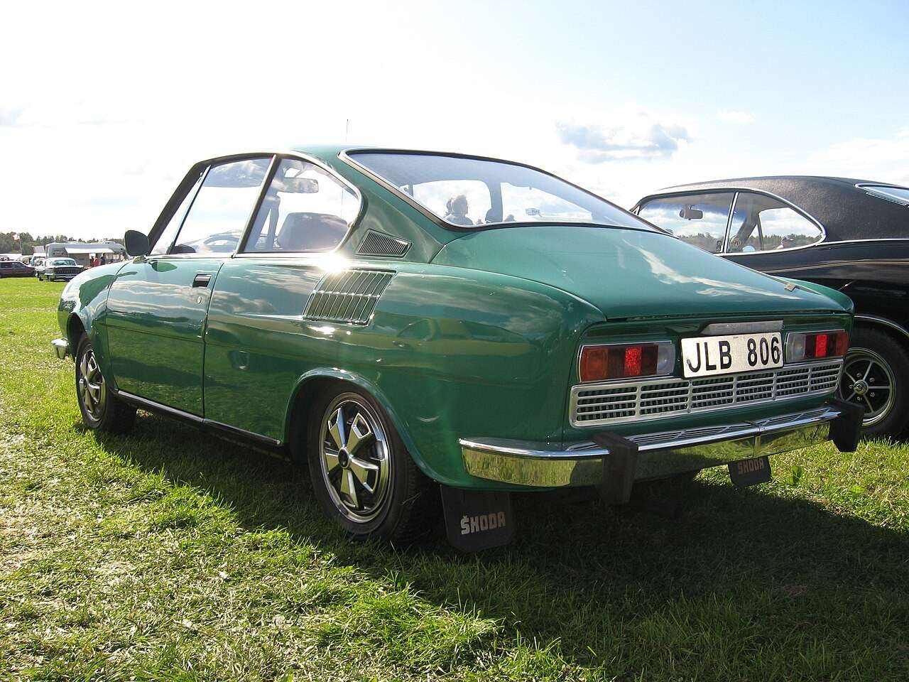Škoda 110 R rear view