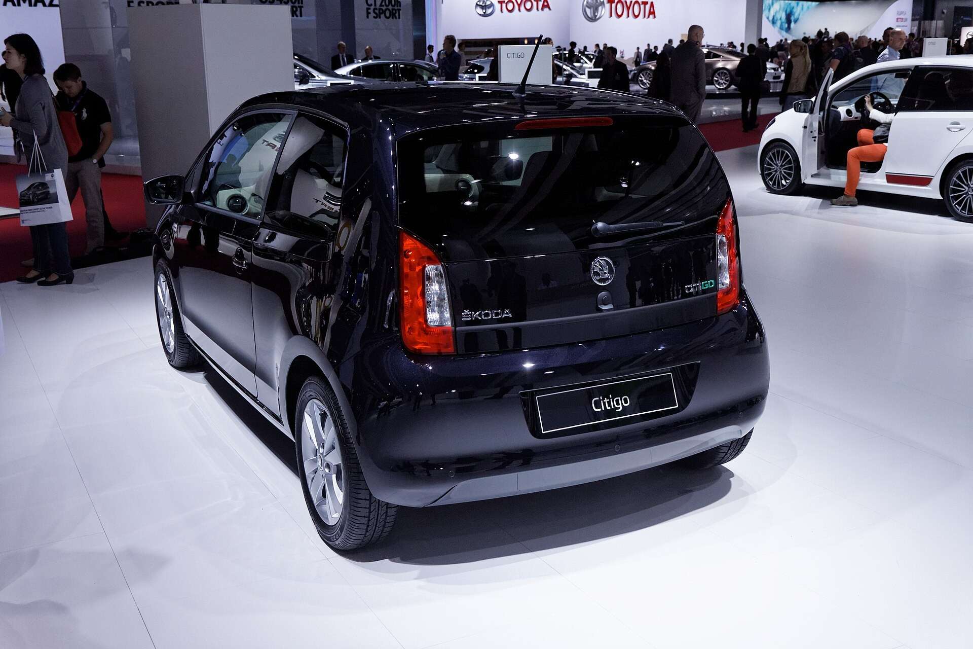 Škoda Citigo at the 2012 Paris motor show