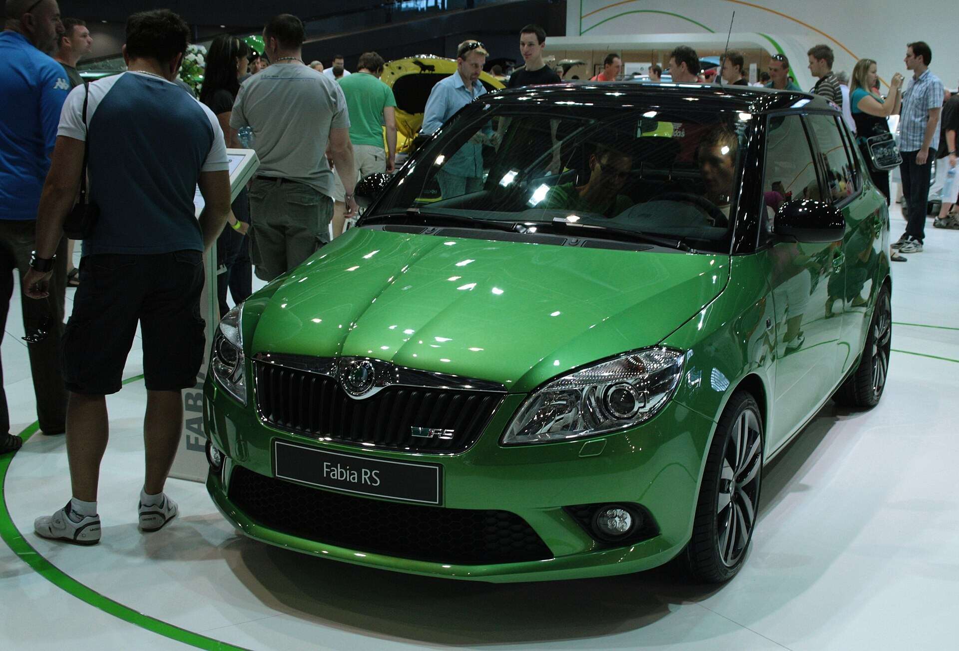 Škoda Fabia vRS Mk2 side detail