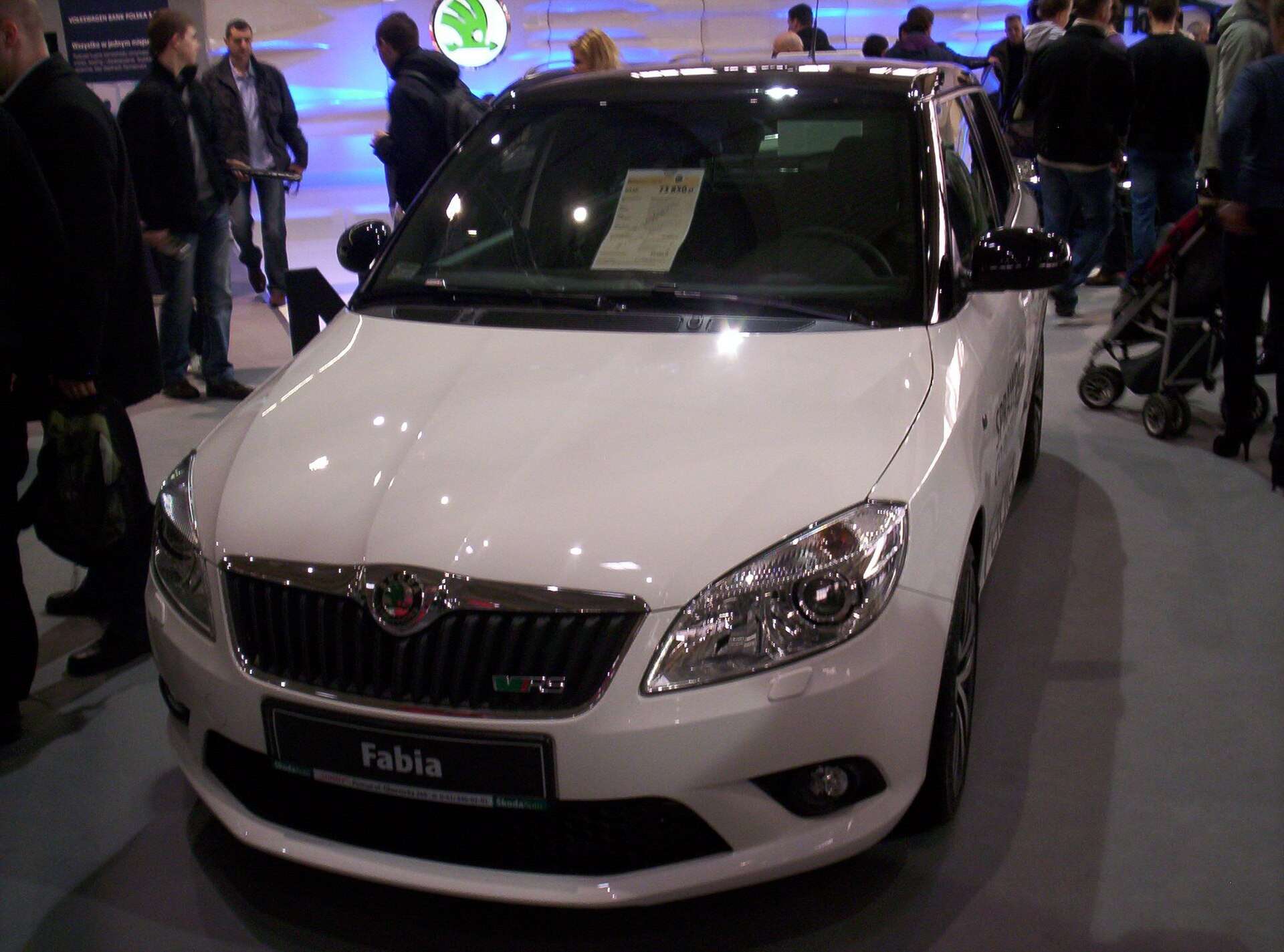 Škoda Fabia vRS Mk2 front view