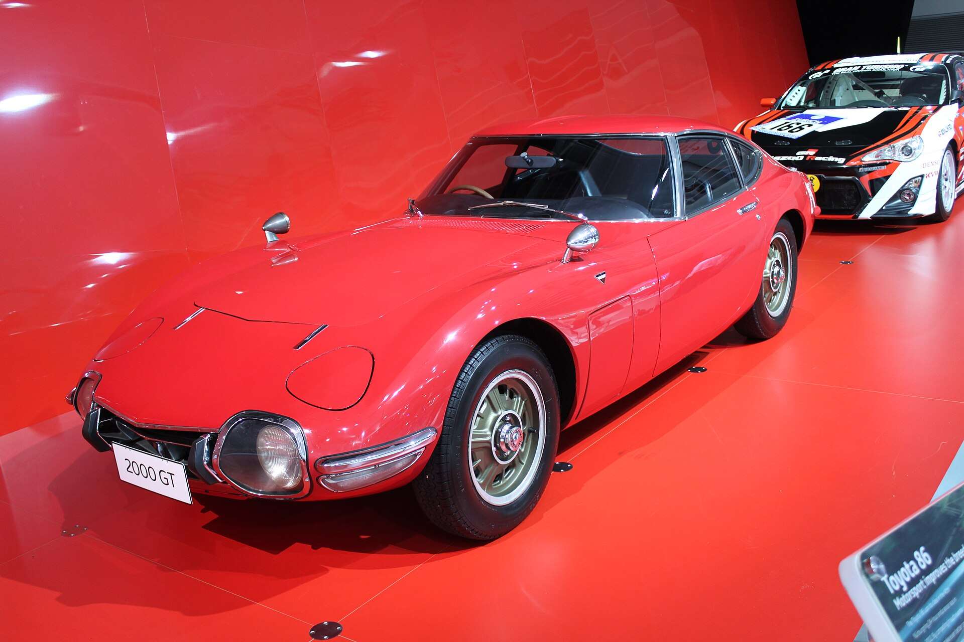 Toyota 2000GT front three-quarter view