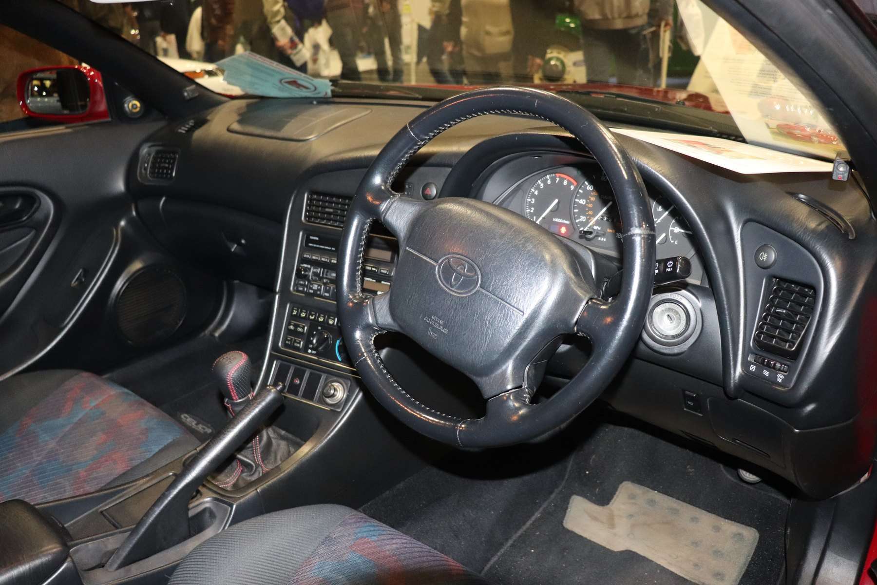Interior of a 1996 Toyota Celica GT-Four ST205