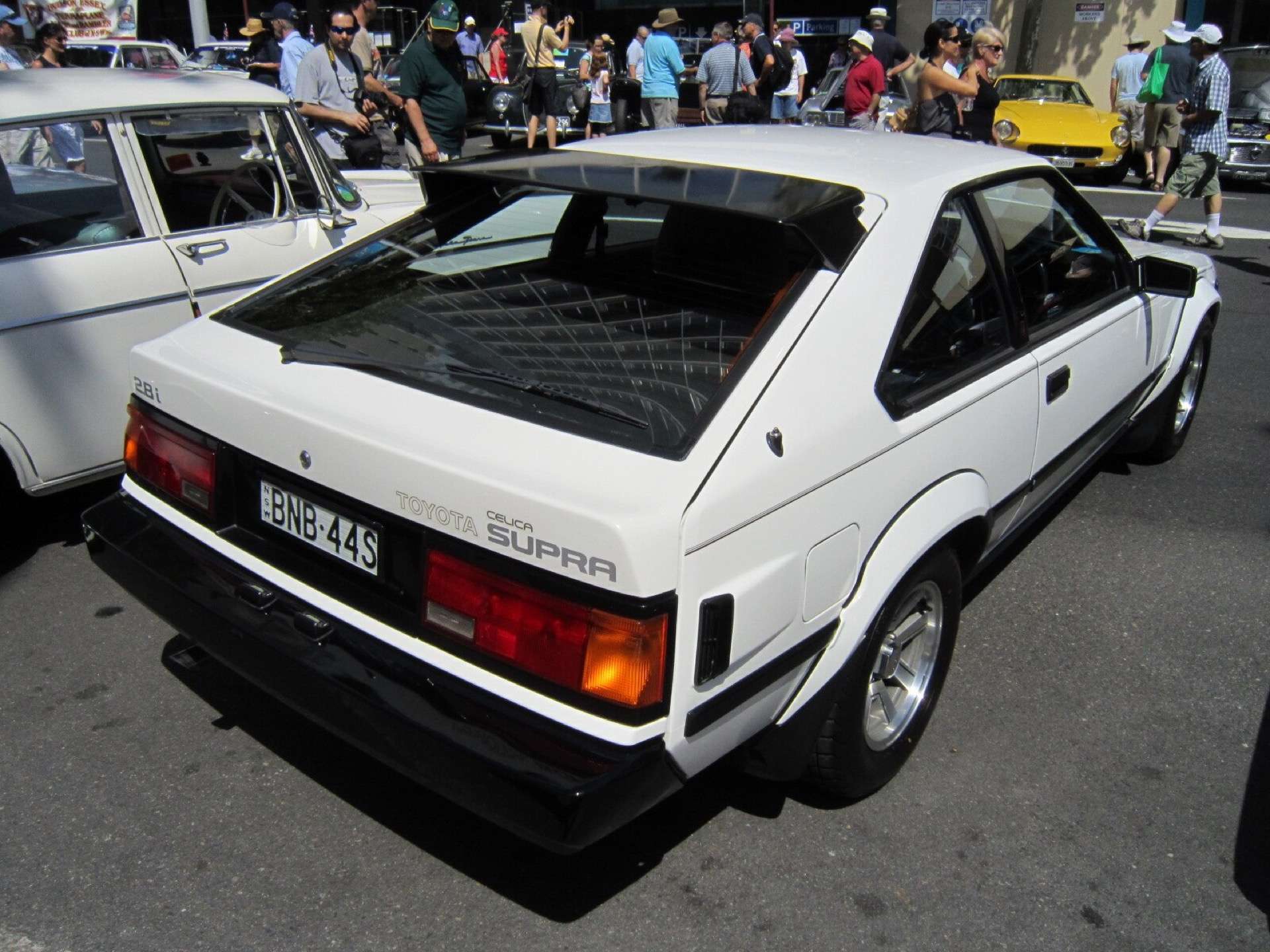 Toyota Celica Supra A60 rear three-quarter view
