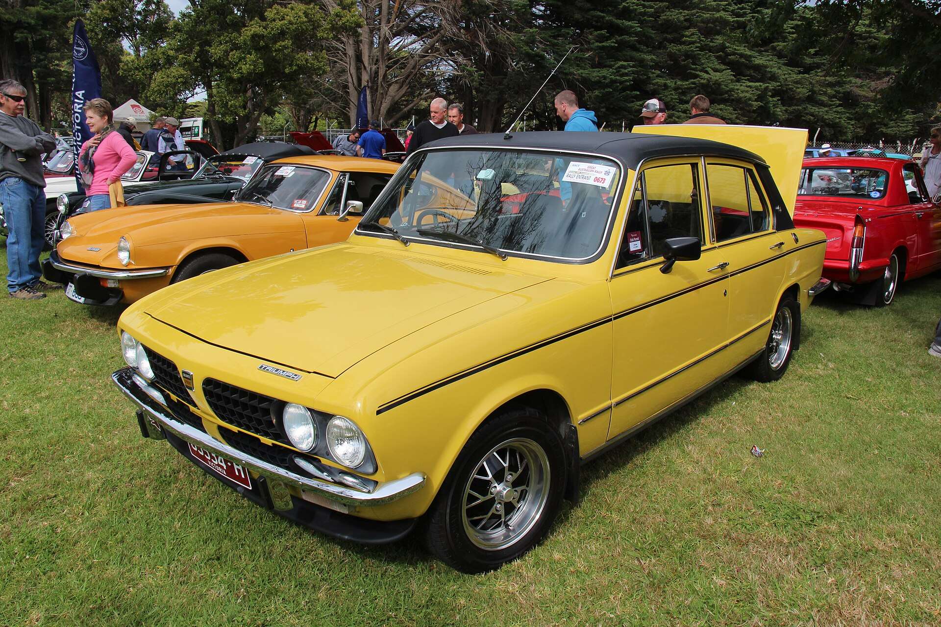1976 Triumph Dolomite Sprint in yellow