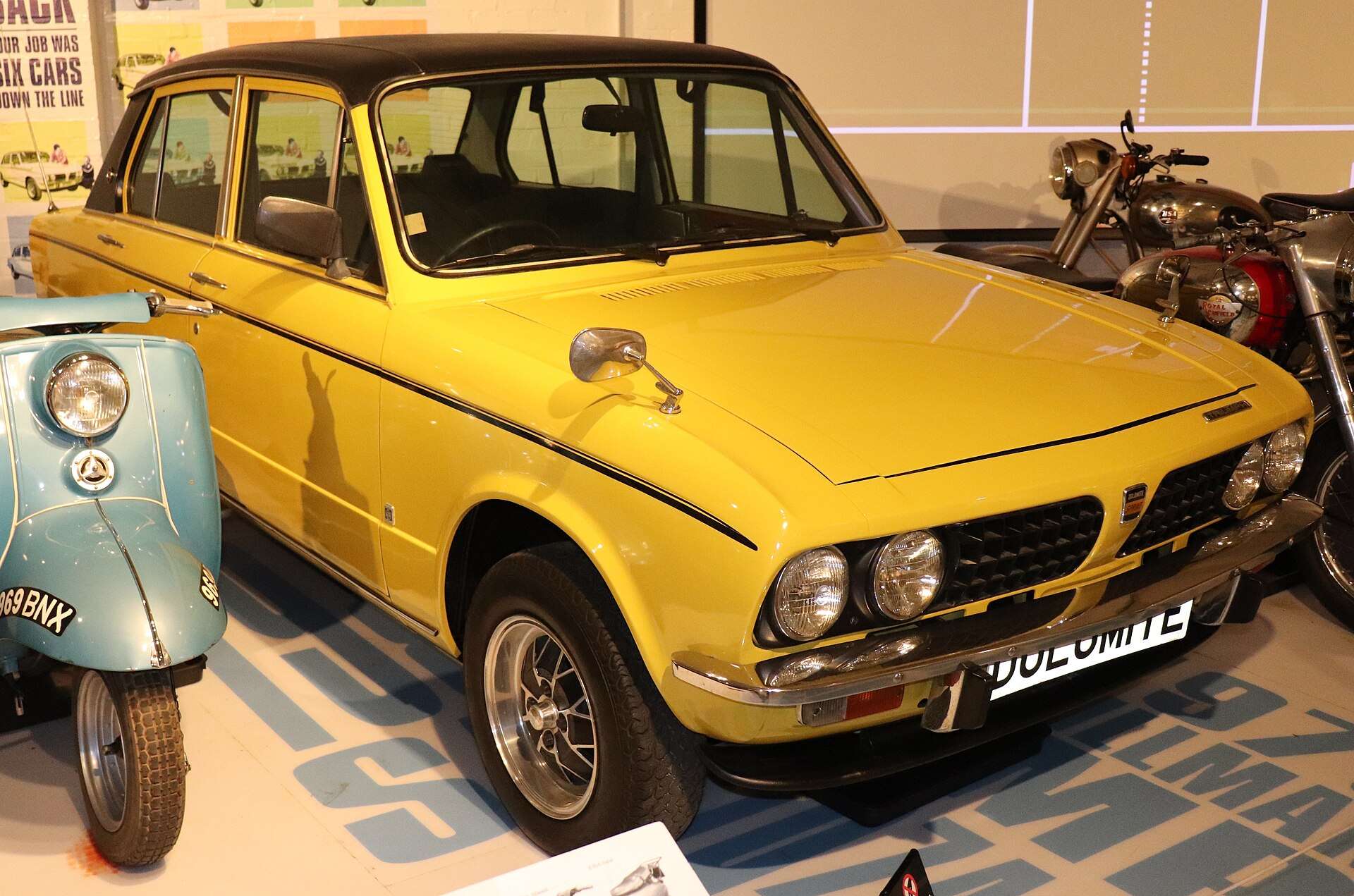 1973 Triumph Dolomite Sprint front three-quarter view