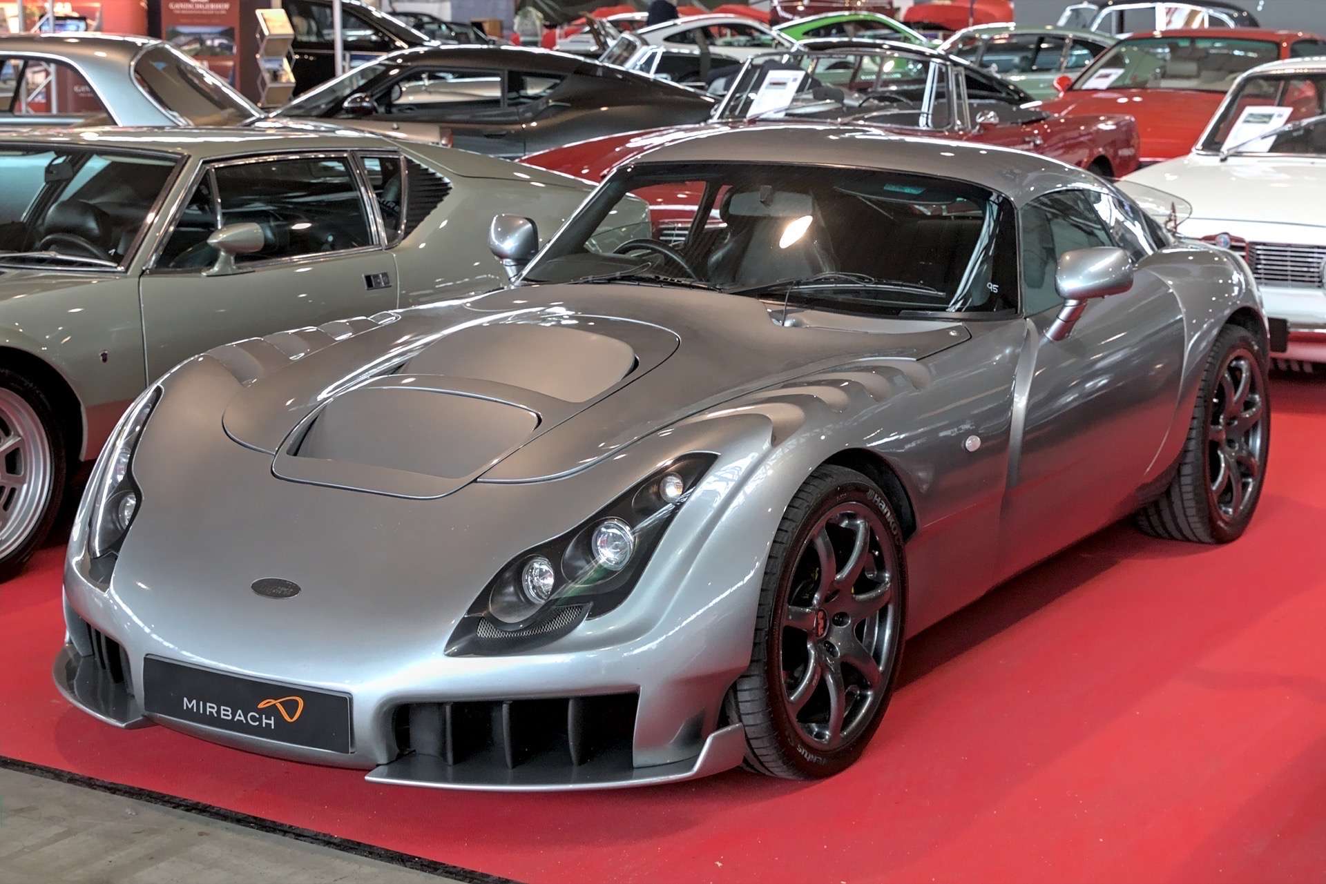 TVR Sagaris front three-quarter view