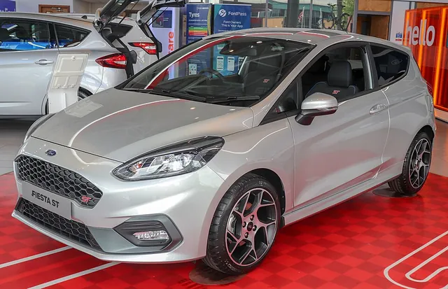 Ford Fiesta ST Mk8 exterior — illustrative model photograph