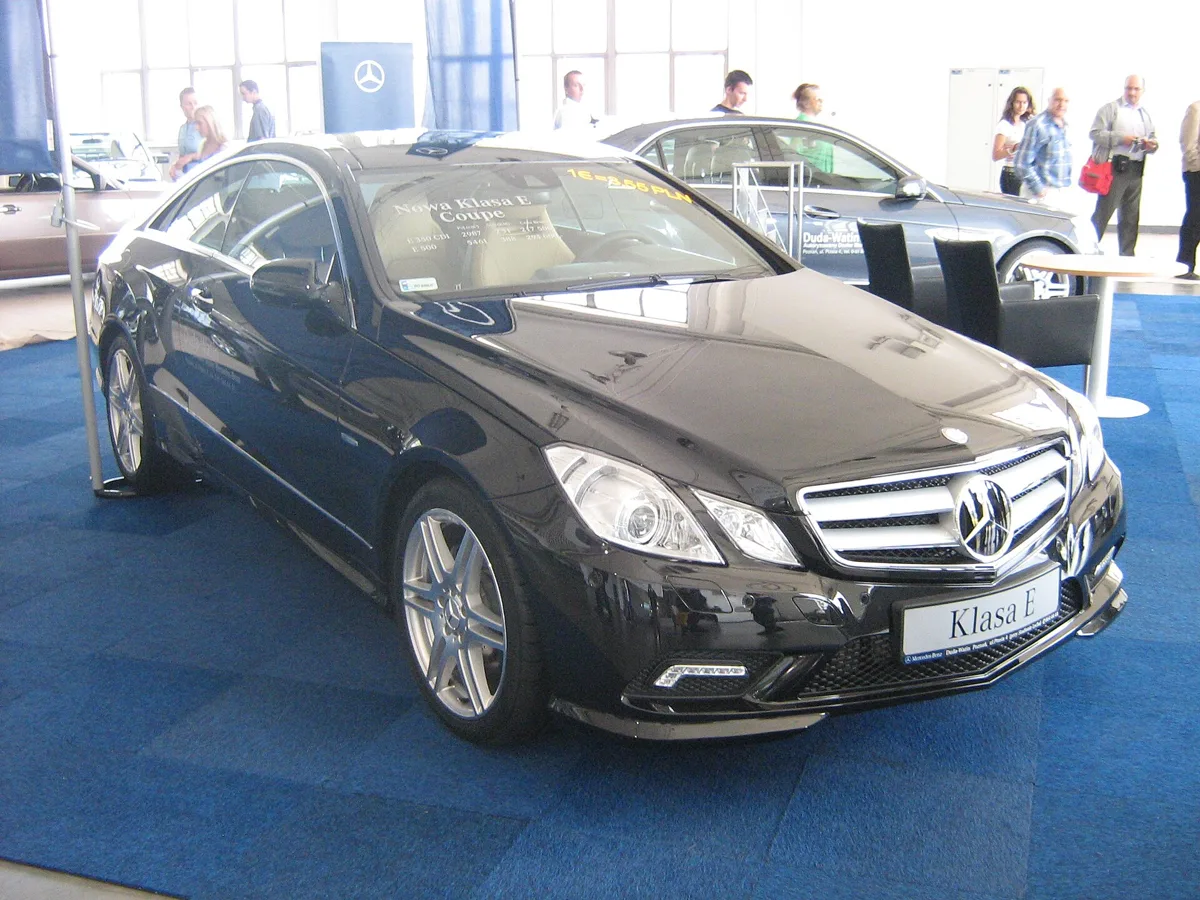 Mercedes E-Class C207 generation example