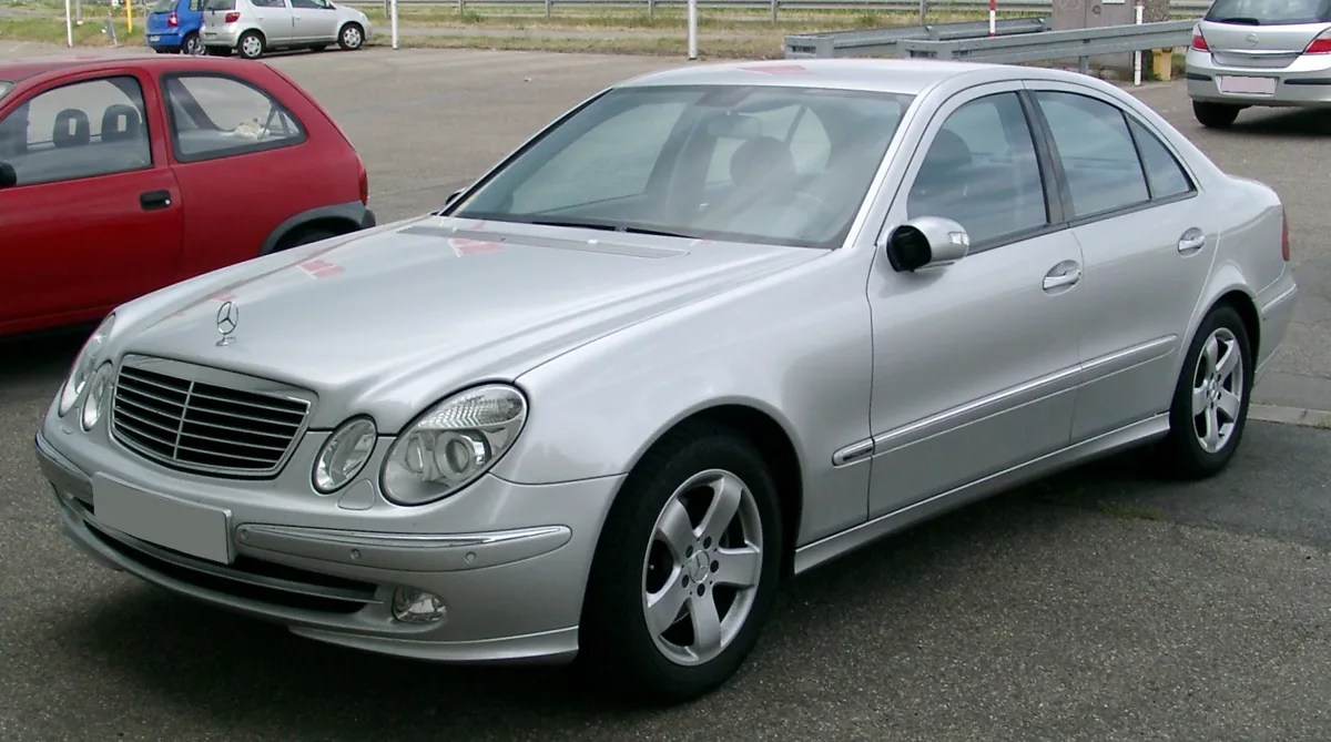 Mercedes E-Class W211 generation example